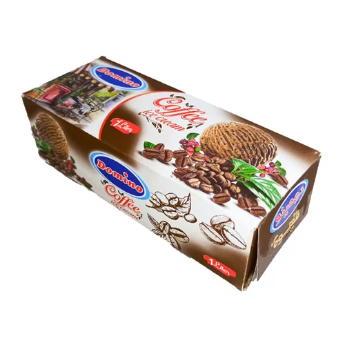 بستنی یک لیتری کاکائویی دومینو