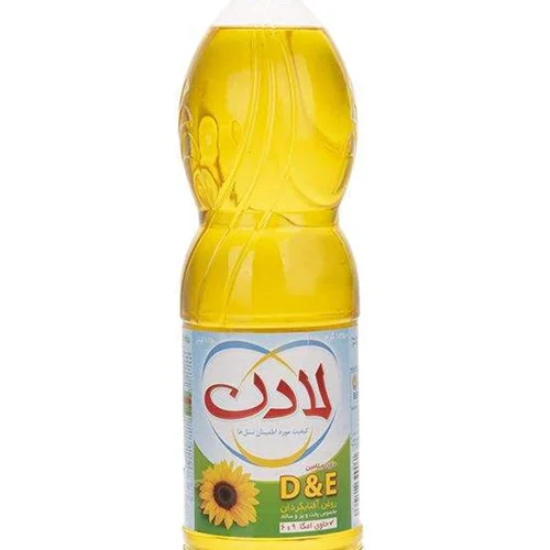 روغن مایع آفتابگردان مخصوص پخت وپز وسالاد  لادن- 1350 گرم
