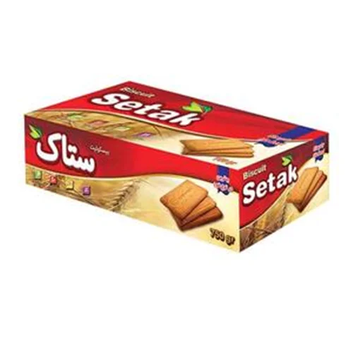 بیسکوییت جو باعصاره توت ستاک - 700 گرمی