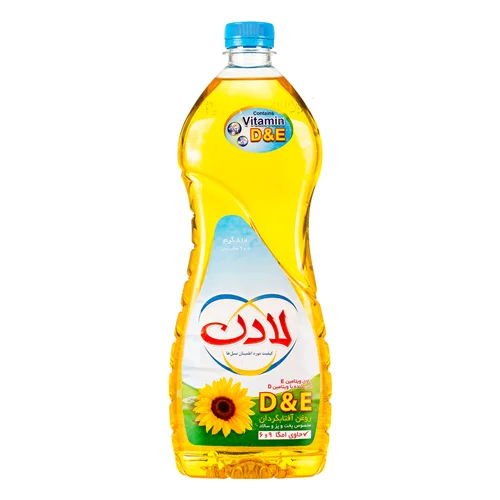 روغن آفتابگردان مخصوص پخت و پز وسالاد لادن - 1350 گرم