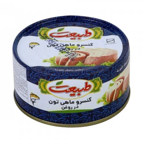 کنسرو ماهی تون در روغن طبیعت - 180 گرم