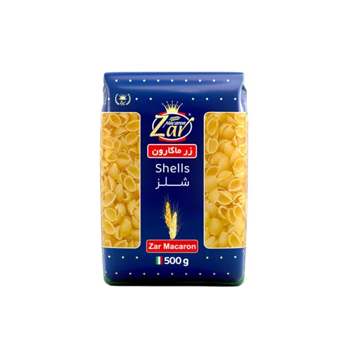 ماکارونی شلز زر ماکارون - 500 گرم
