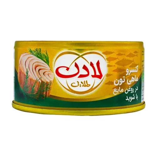 کنسرو ماهی تون با شوید لادن طلایی - 180 گرم