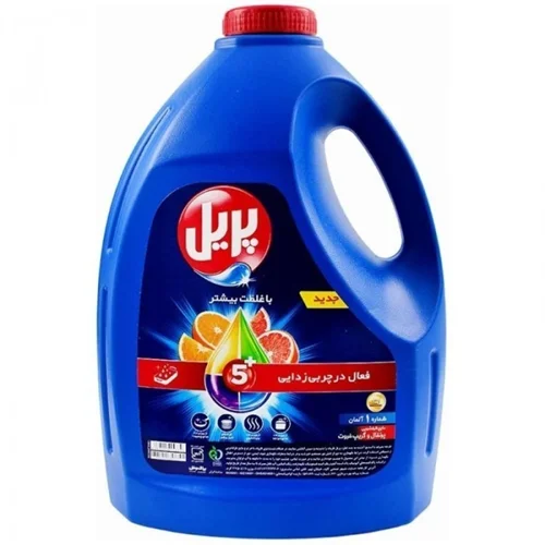 مایع ظرفشویی پرتقال و گریپ فروت پریل - 3750 گرم