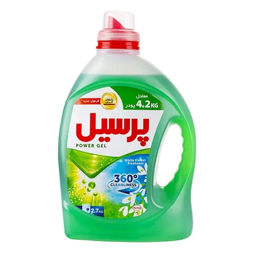 مایع لباسشویی گل های سفید با پاکیزگی عمیق پرسیل - 2700 گرم