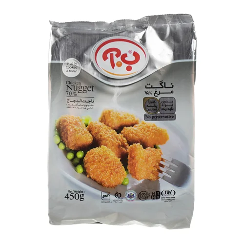 ناگت مرغ  ب.آ - 450 گرم