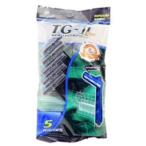 تیغ 2 لبه صابوندار پاکتی سبز 5 عددی مردانه دورکو