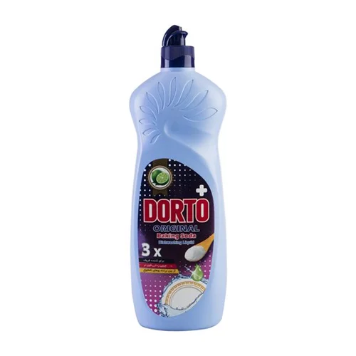 مایع ظرفشویی پلاس دورتو با رایحه لیمو - 750 گرم