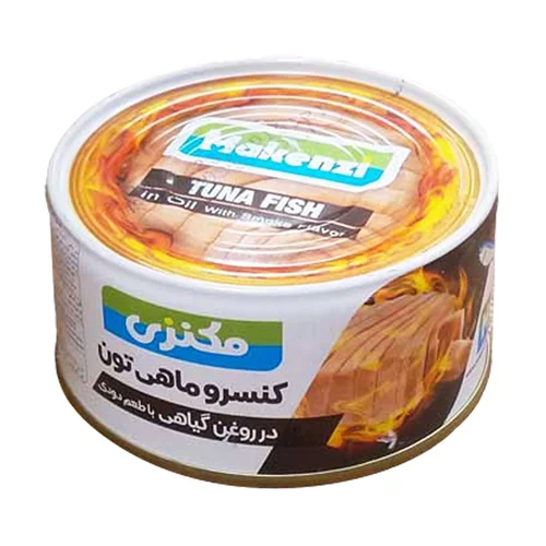 کنسرو ماهی تون دودی مکنزی - 180 گرم