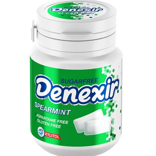 آدامس قوطی دن کسیر با طعم نعناع سبز - 60 گرم