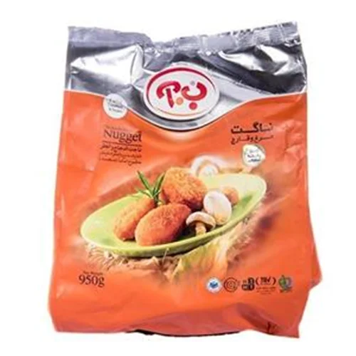 ناگت مرغ و قارچ ب.آ - 950 گرم