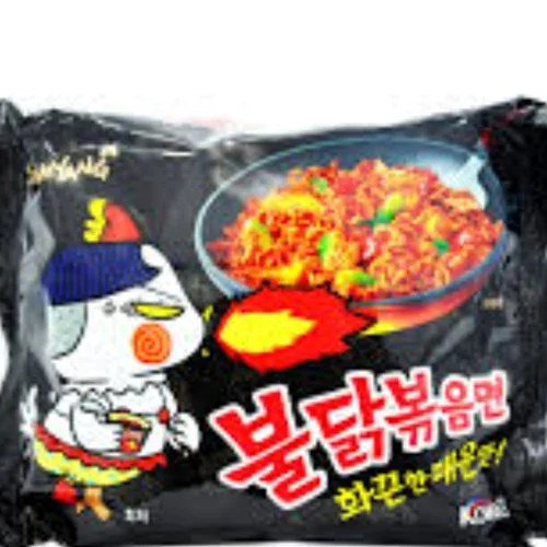 نودل کره ای مشکی - خیلی تند - 140 گرم 150 گرم یک عددی خیلی تند رشته ای مشخصات