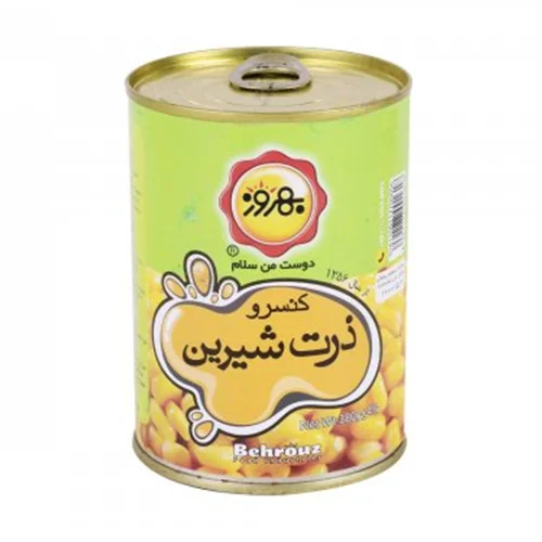 کنسرو ذرت شیرین بهروز - 380 گرم