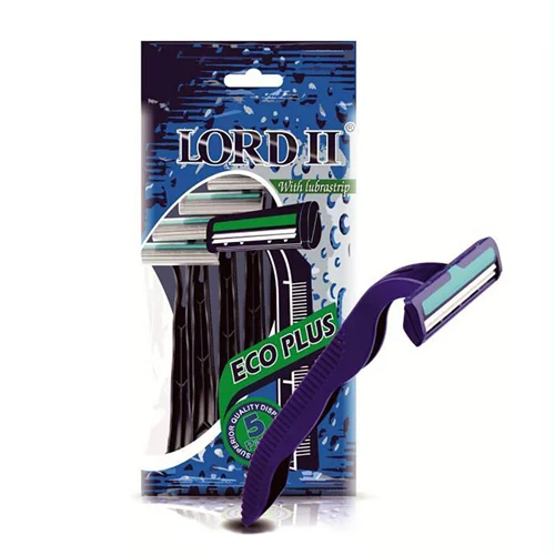 تیغ 2 لبه  صابوندار 5 عددی لرد