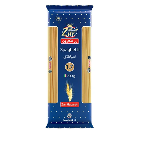ماکارونی قطر 1.7 زر ماکارون - 700 گرم